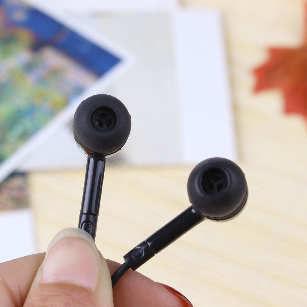 Tai Nghe Nhét Tai Jack 3.5mm Âm Thanh Siêu Trầm Có Micro Và Phụ Kiện