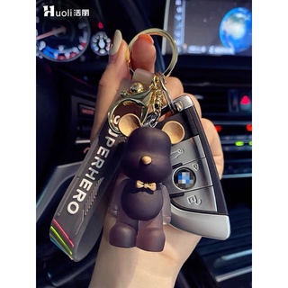 ORDER Móc khoá gấu bearbrick màu thạch trong