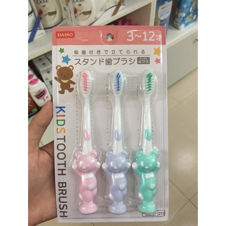 Bàn Chải Đánh Răng Gấu Cho Bé 3-12y