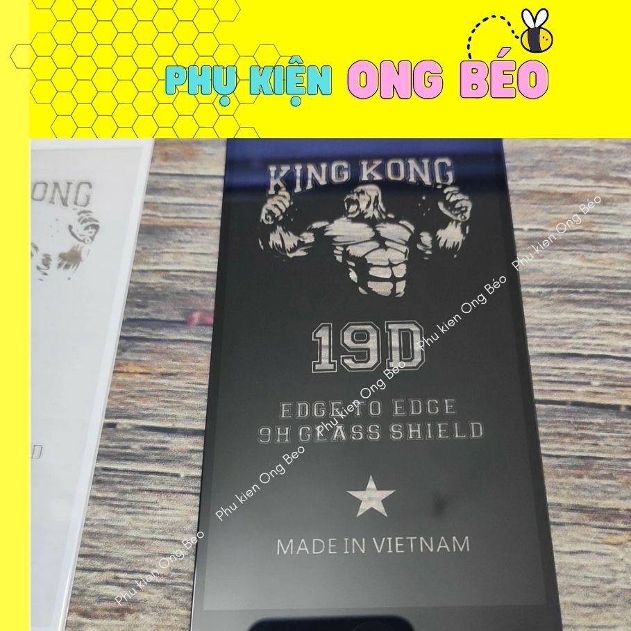 Cường lực Kingkong 19D chống xước, chống rơi vỡ cho ip phukien_ongbeo