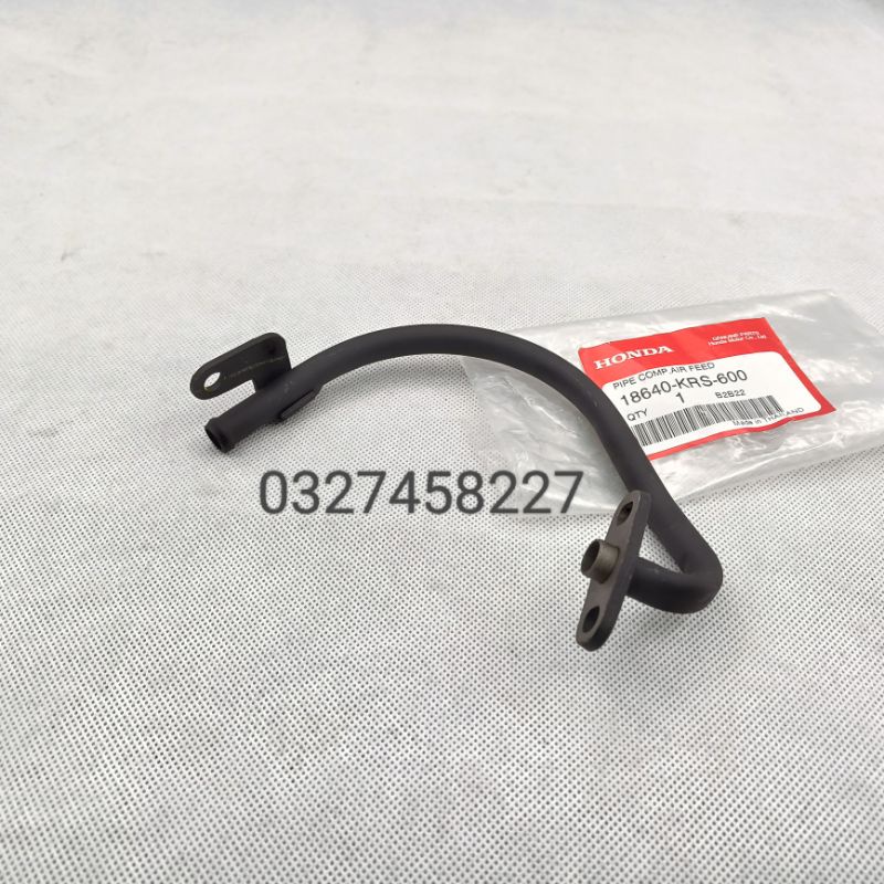 Ống co hơi, khí thải đầu bò quylat xe WAVE S, FUTURE... zin Honda