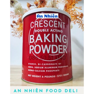 Bột nở đỏ phụ gia làm bánh Baking Powder Crescent 2,7kg nhập khẩu từ Malaysia