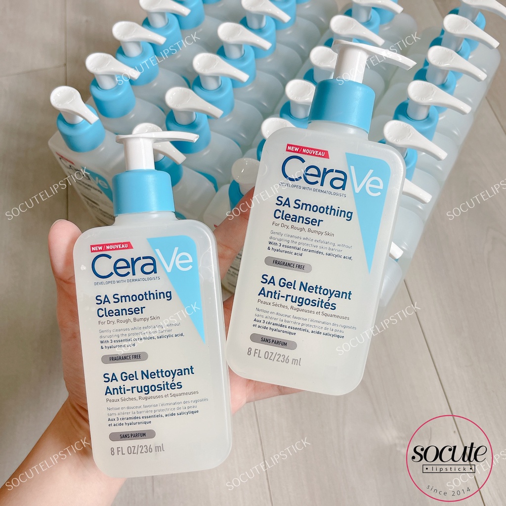 Sữa rửa mặt Cerave SA Smoothing Cleanser 236ml