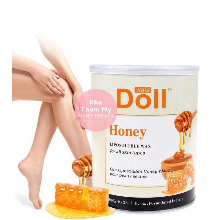 (CHÍNH HÃNG) Sáp Wax Lông Nóng Mật Ong Depilatory 800g