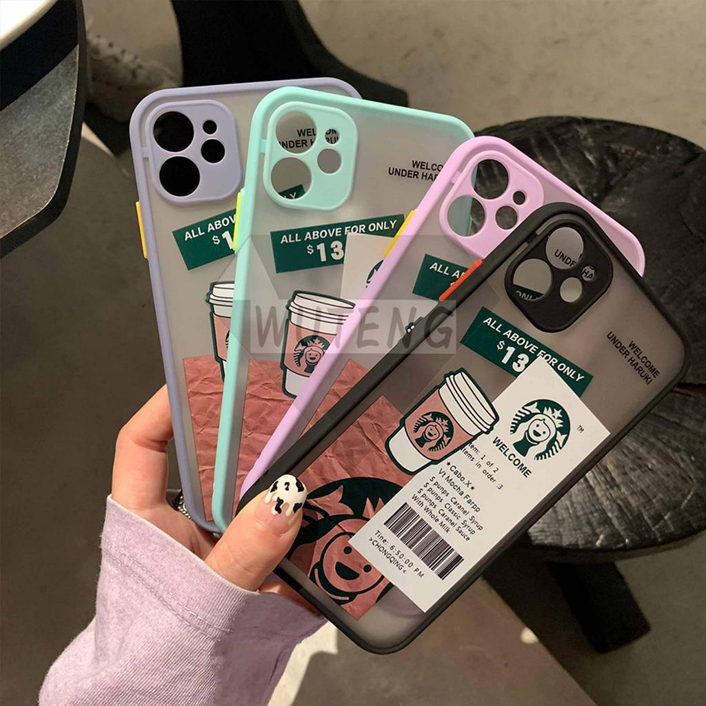 STARBUCKS ốp điện thoại Silicon Mềm Hình Starbuck Thời Trang Cho Xiaomi Poco X3 Pro X3Nfc M3 Redmi 10 9t 9c 9a Note 9s Note10 Note8 Pro Note7 Note10Lite