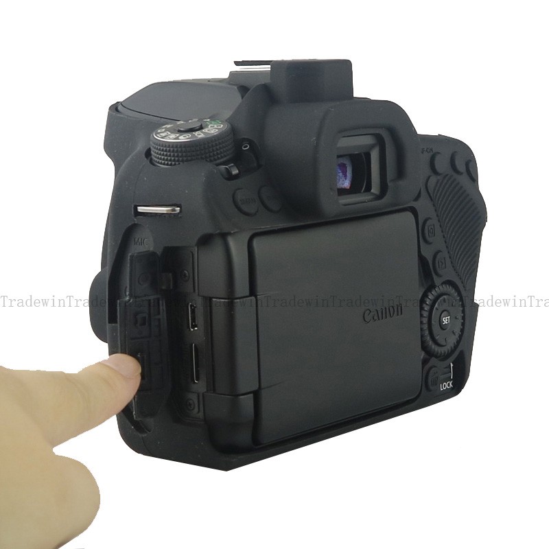 Bọc silicon mềm cho máy ảnh Canon EOS 80D