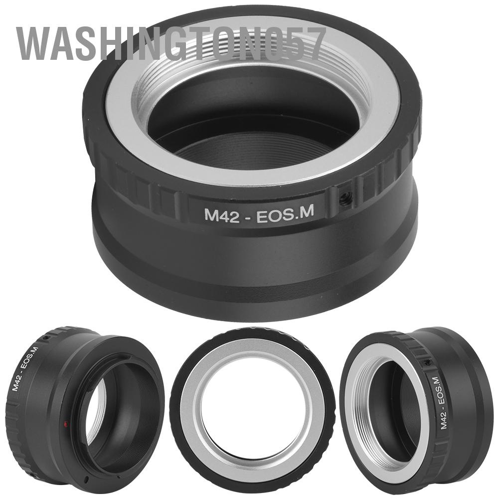 Hình ảnh Washington057 Camera Lens Adapter Ring for M42 Mount to Canon EOS M Mirrorless #4