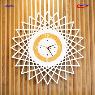 ĐỒNG HỒ TRANG TRÍ GỖ CNC BẢO TÍN