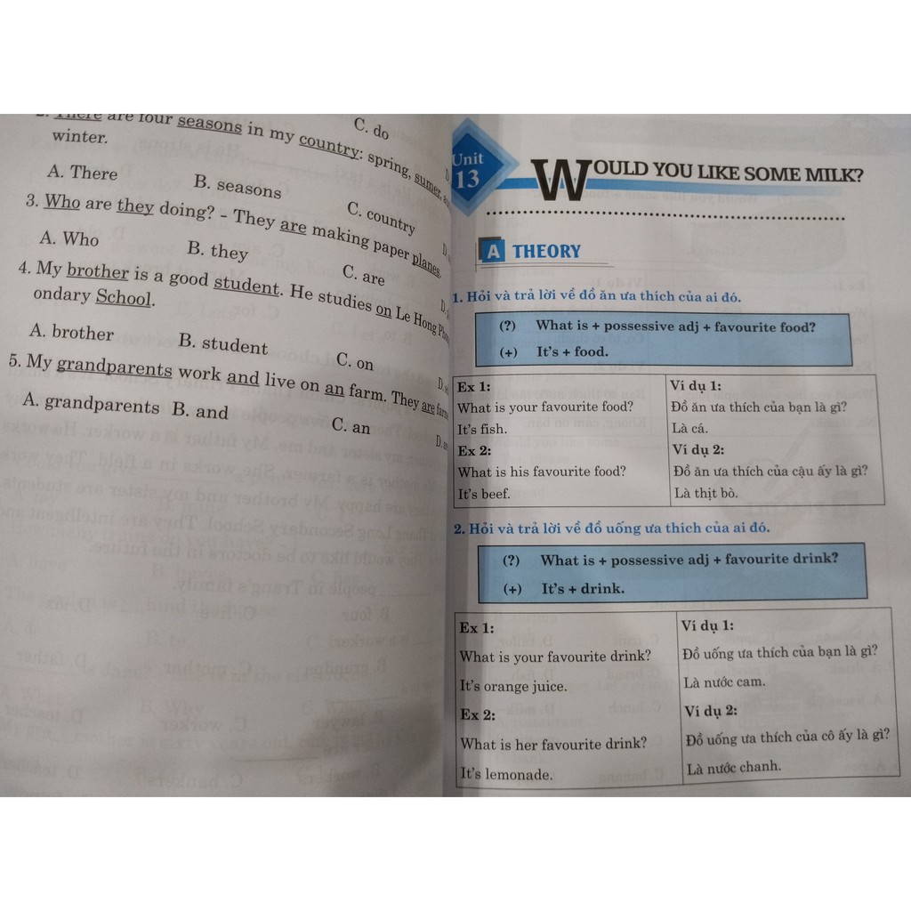 Sách - The langmaster Bài tập trắc nghệm tiếng anh lớp 4 tập 1 ( có đáp án )