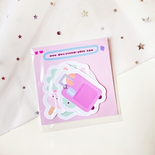 Sticker Dinu / Set 4c