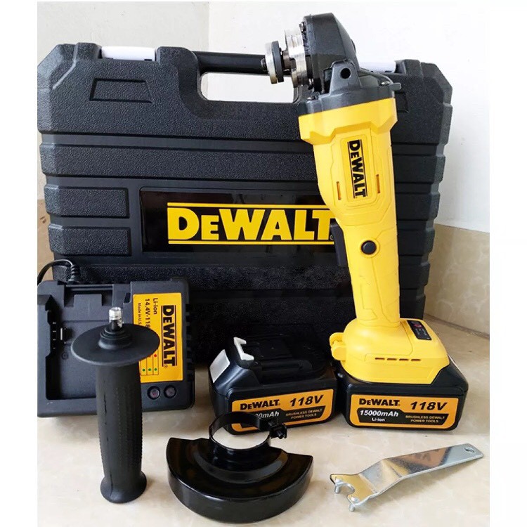 MÁY MÀI PIN DEWALT 118V 2PIN-MÁY CẮT PIN ĐỘNG CƠ KHÔNG CHỔI THAN 18 đánh giá