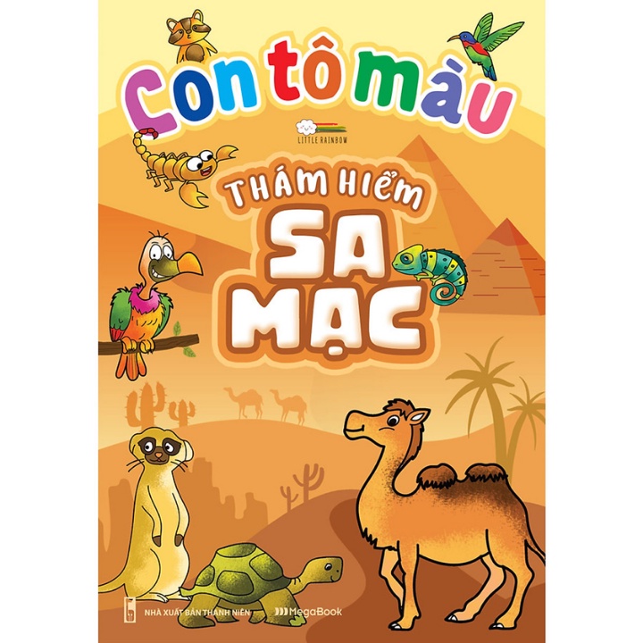 Sách - Combo Con Tô Màu Thám Hiểm (Bộ 4 Cuốn) (Tặng Kèm Bút Màu)