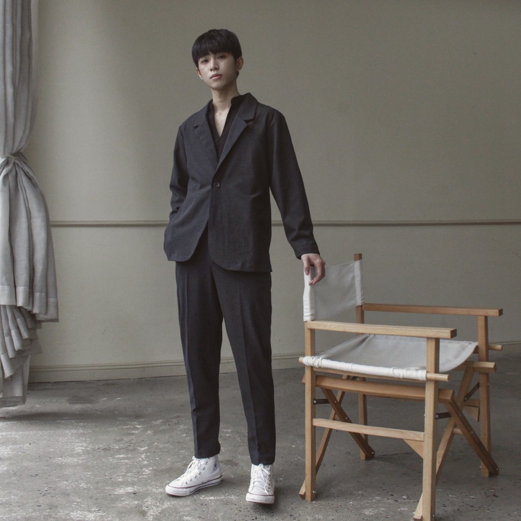 Áo Khoác Blazer  Kaki Nam dáng Hàn Quốc - Hàng Thiết Kế ĐỘC QUYỀN 𝐷𝑒𝑔𝑒𝑙 𝑆𝑡𝑜𝑟𝑒 | BigBuy360 - bigbuy360.vn
