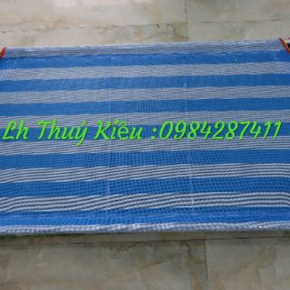 Giường lưới cho bé xanh dương