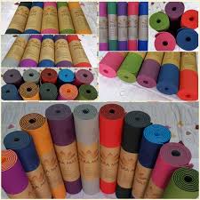 Thảm tập yoga 2 lớp chống trơn trượt kích thước 183 x 61cm