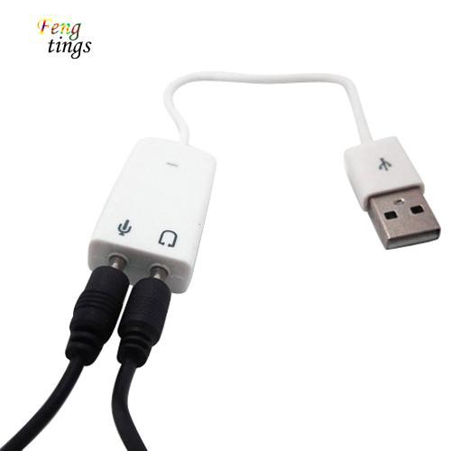 Dây cáp kết nối âm thanh USB 2.0 3D Virtual 7.1 cho PC | BigBuy360 - bigbuy360.vn