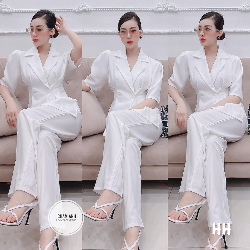 <Hàng sẵn> SET VEST NỮ CÔNG SỞ SANG CHẢNH, THỜITRANG❤ | BigBuy360 - bigbuy360.vn