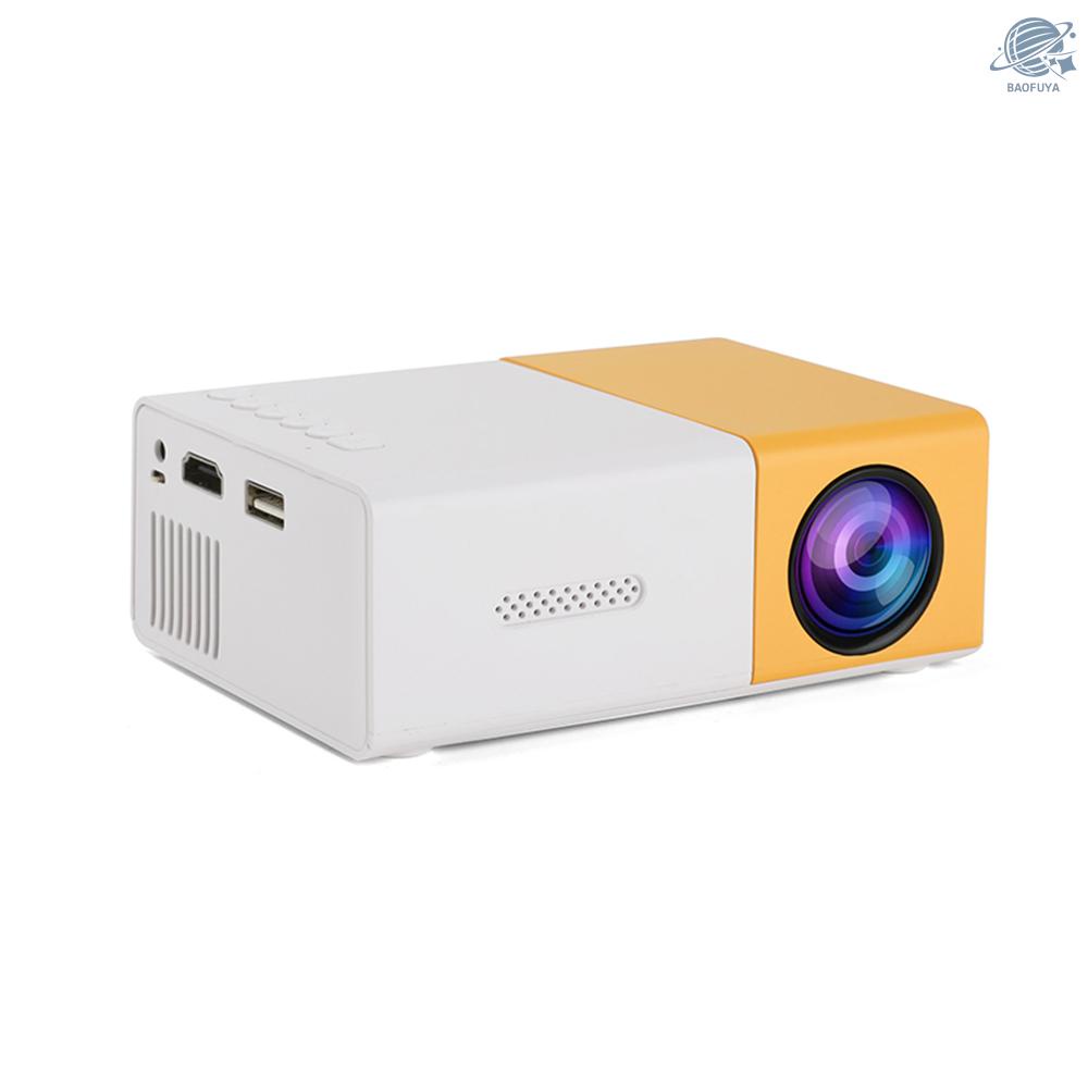 Máy Chiếu Led Mini 720p / 1080p Hỗ Trợ Hd / Av / Usb / 3.5mm Tiện Dụng