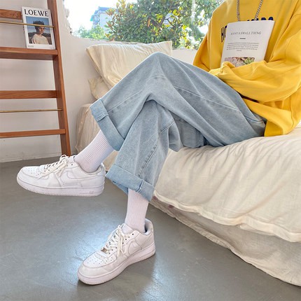 [CÓ BẢNG SIZE CHI TIẾT] - Quần baggy jean nam nữ rách gấu trẻ trung - Cam kết đổi trả free nếu hàng lỗi - Q9 | BigBuy360 - bigbuy360.vn