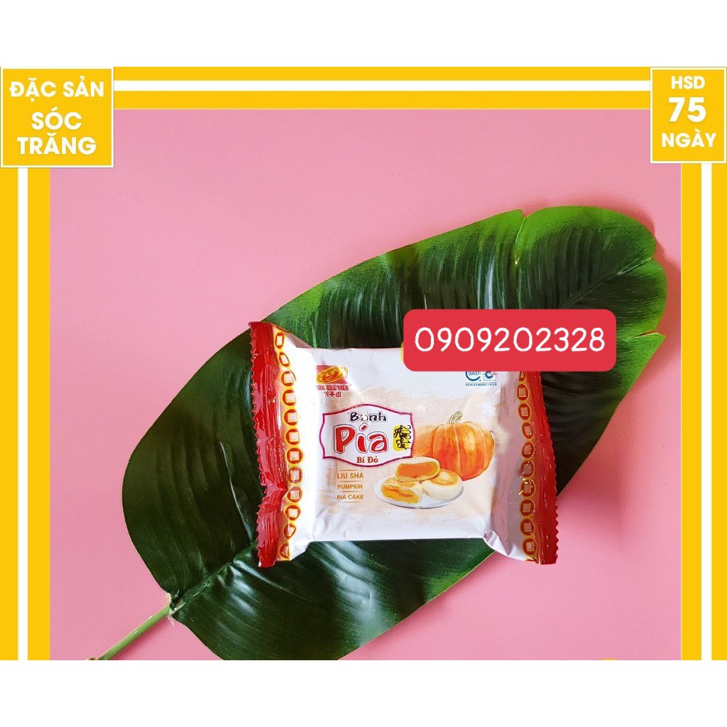 Bánh pía kim sa Tân Huê Viên Sóc Trăng 10 vị mới , bánh Sóc Trăng mini 40g bán theo cái