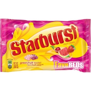 [🇺🇸]KẸO MỀM TRÁI CÂY STARBURST 397g MỸ-Starburst Original Fruit Chews Candy Bag - 14oz