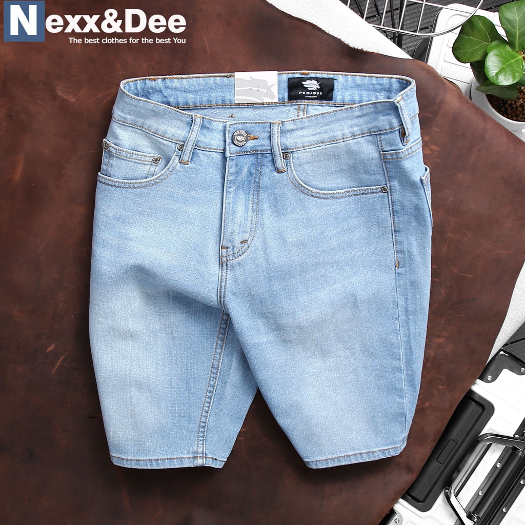 Quần short jean nam denim có size lớn big size 36 Nexx&amp;Dee ND02