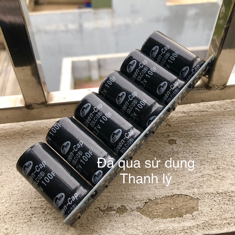 Siêu tụ điện 16V 16.5F thanh lý