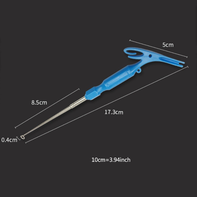 QQ Set 2 Dụng Cụ Hỗ Trợ Thắt Nút Dây Câu Cá Nhanh Chóng Tiện Lợi