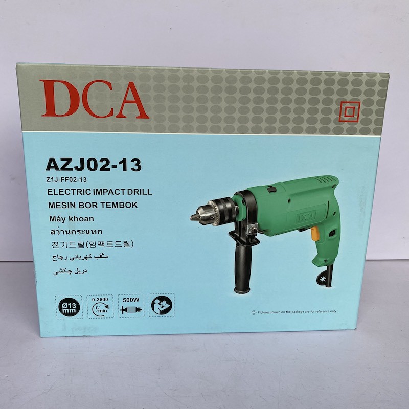 Máy khoan cầm tay Kim Khí Dung Anh, máy bắn vít DCA AZJ02-13 chính hãng bảo hành 12 tháng