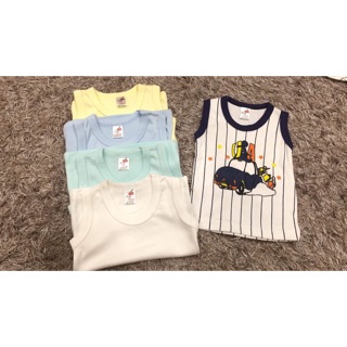 Set áo 3 lỗ cho bé size nhí