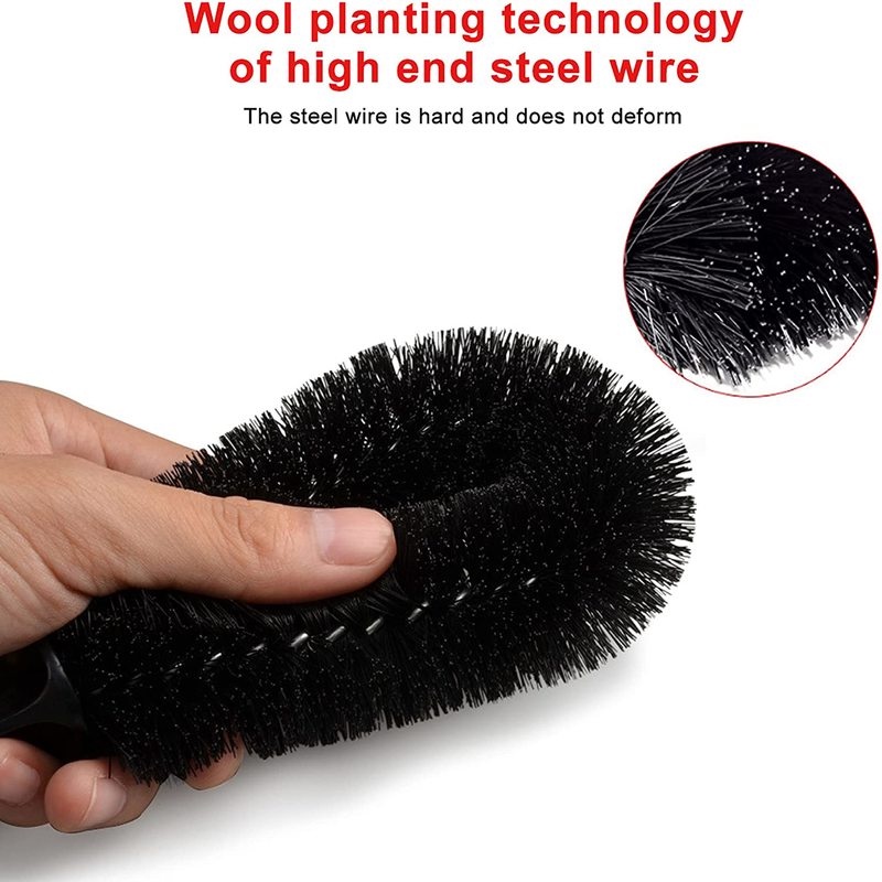 1 bàn chải vệ sinh bánh xe hơi cán dài chất lượng cao