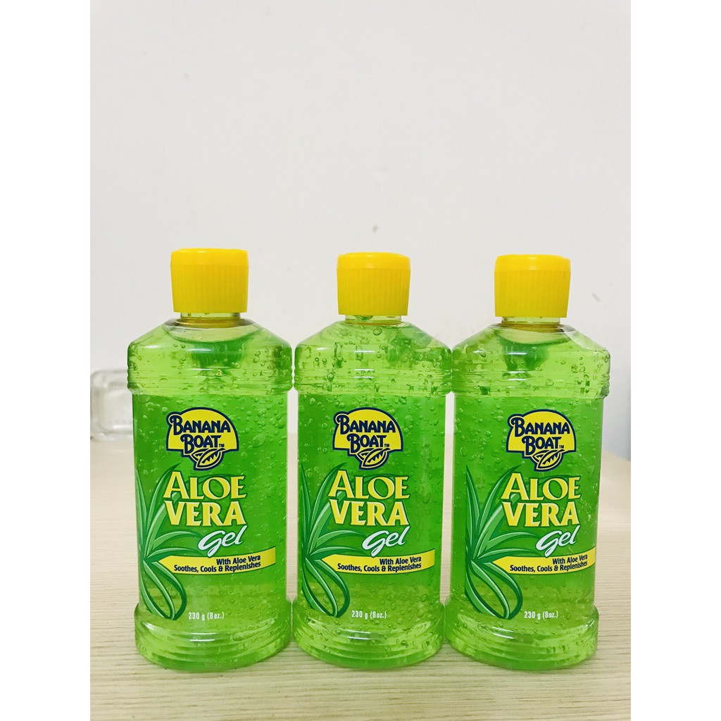 GEL DƯỠNG DA LÔ HỘI  BANANA BOAT ALOE VERA 90ML- 230ML(Bảo vệ &amp; Phục hồi da sau khi đi nắng)