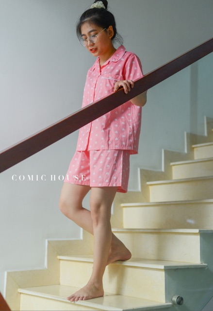 [Mã WAPUSH hoàn 12% xu đơn 99k] Pijama thô lụa comic | BigBuy360 - bigbuy360.vn