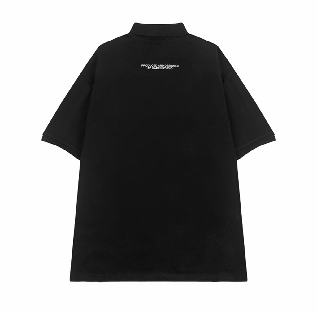 Áo Polo Tay Lỡ Unisex SUBURB Thun Cá Sấu - HADES Brand Chính Hãng