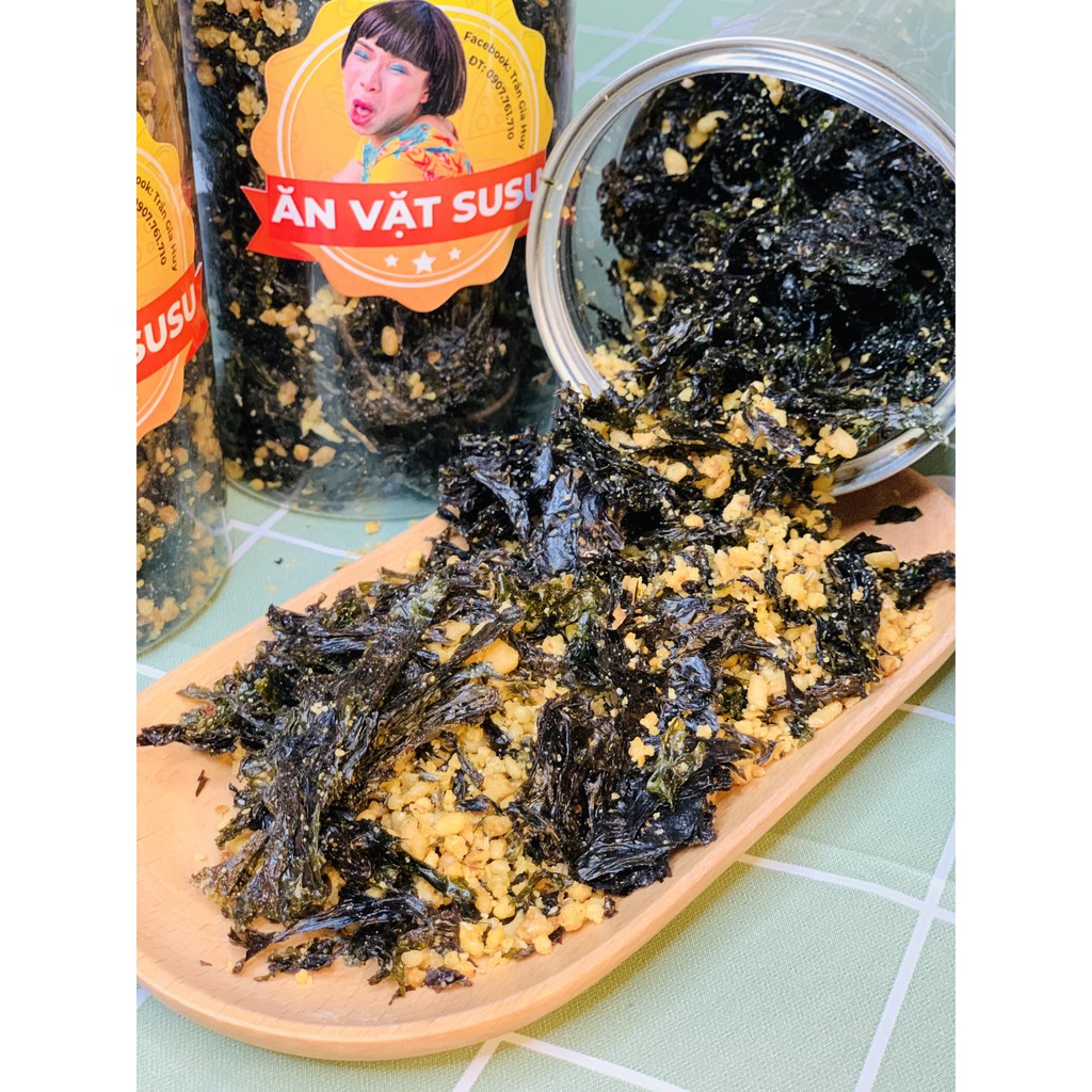 Rong Biển Cháy Tỏi Ăn Liền 150g