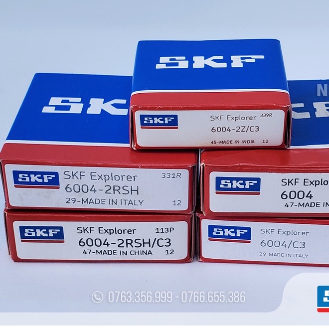 Vòng bi bạc đạn 6004 SKF chính hãng
