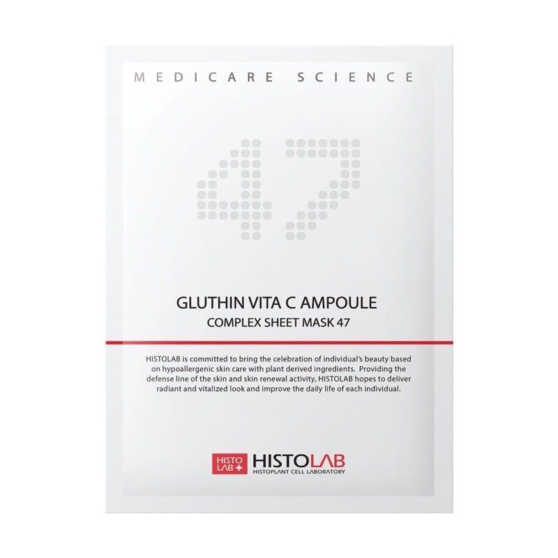 Mặt nạ giấy trắng da Vita C Ampoule Histolab chính hãng Hàn Quốc