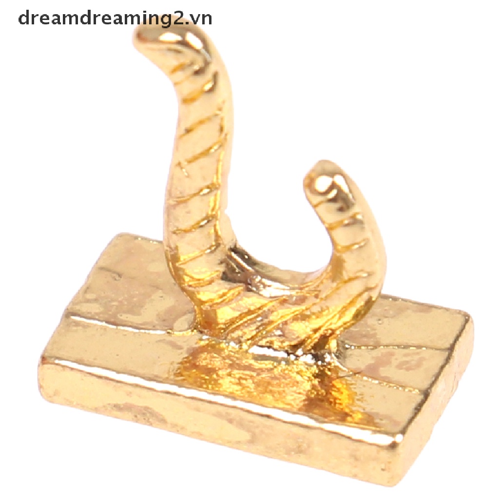 Bộ 4 Móc Treo Áo Khoác Đồ Chơi Cho Nhà Búp Bê