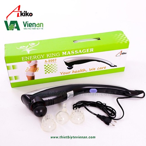 MÁY MASSAGE CẦM TAY HỒNG NGOẠI AKIKO - BH 12 tháng