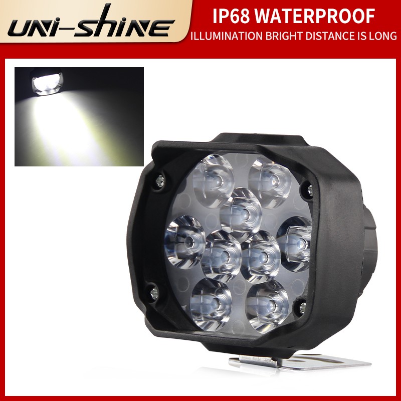 UNI-SHINE Đèn Pha Led Phá Sương Mù Siêu Sáng 12v Cho Xe Mô Tô