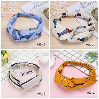 [Siêu Giảm Giá] Băng đô vải Băng đô cài tóc vải lụa Hàn Quốc 02 / khăn turban xinh giá rẻshpvnn