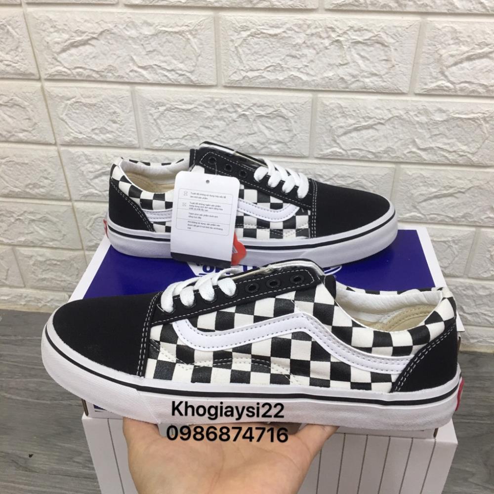 Giày vans old skool đỏ tươi size 36->43 NAM NỮ