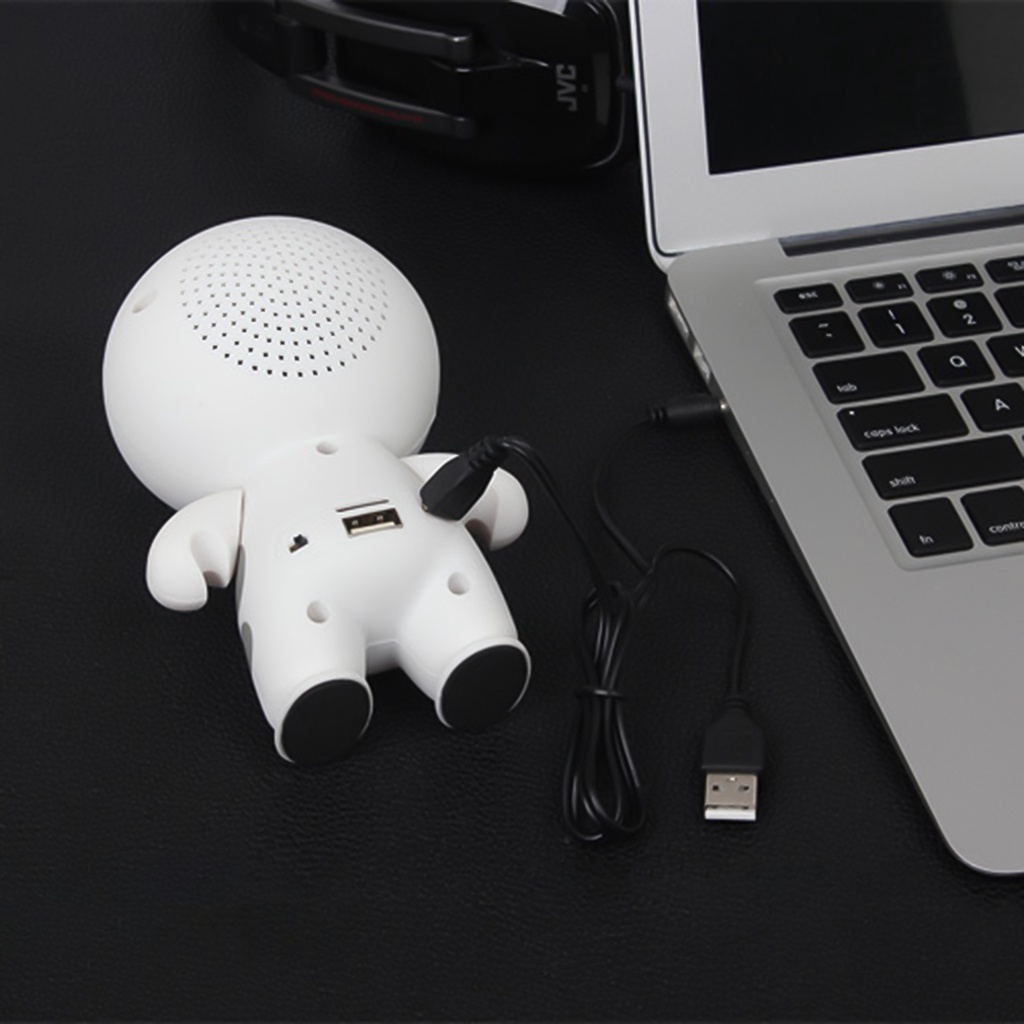 Loa bluetooth mini hình Baymax dễ thương cho văn phòng