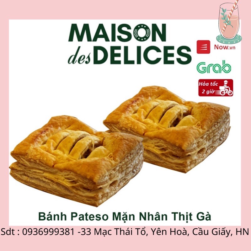 Bánh Mặn Pateso Ngàn Lớp Nhân Gà ❤️ Bánh Ngon Hà Nội ❤️