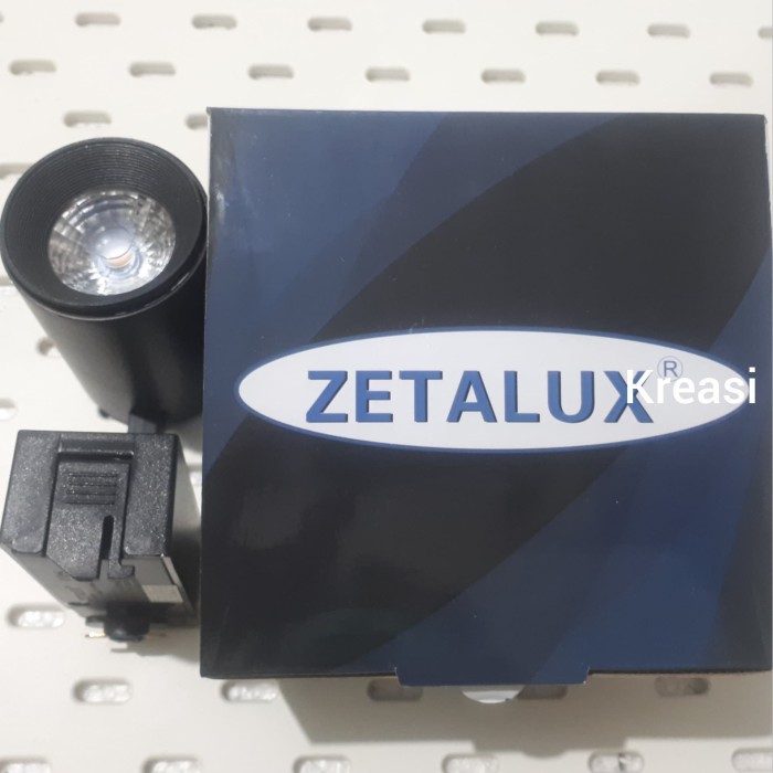 Đèn Led Zetalux 7w / 7 Watt Ánh Sáng Vàng - Màu Đen