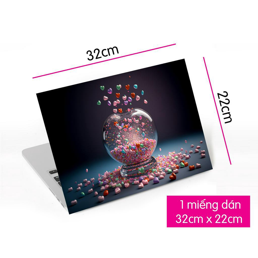 Skin Decal Dán Trang Trí Laptop Nghệ Thuật LTNT - 1184