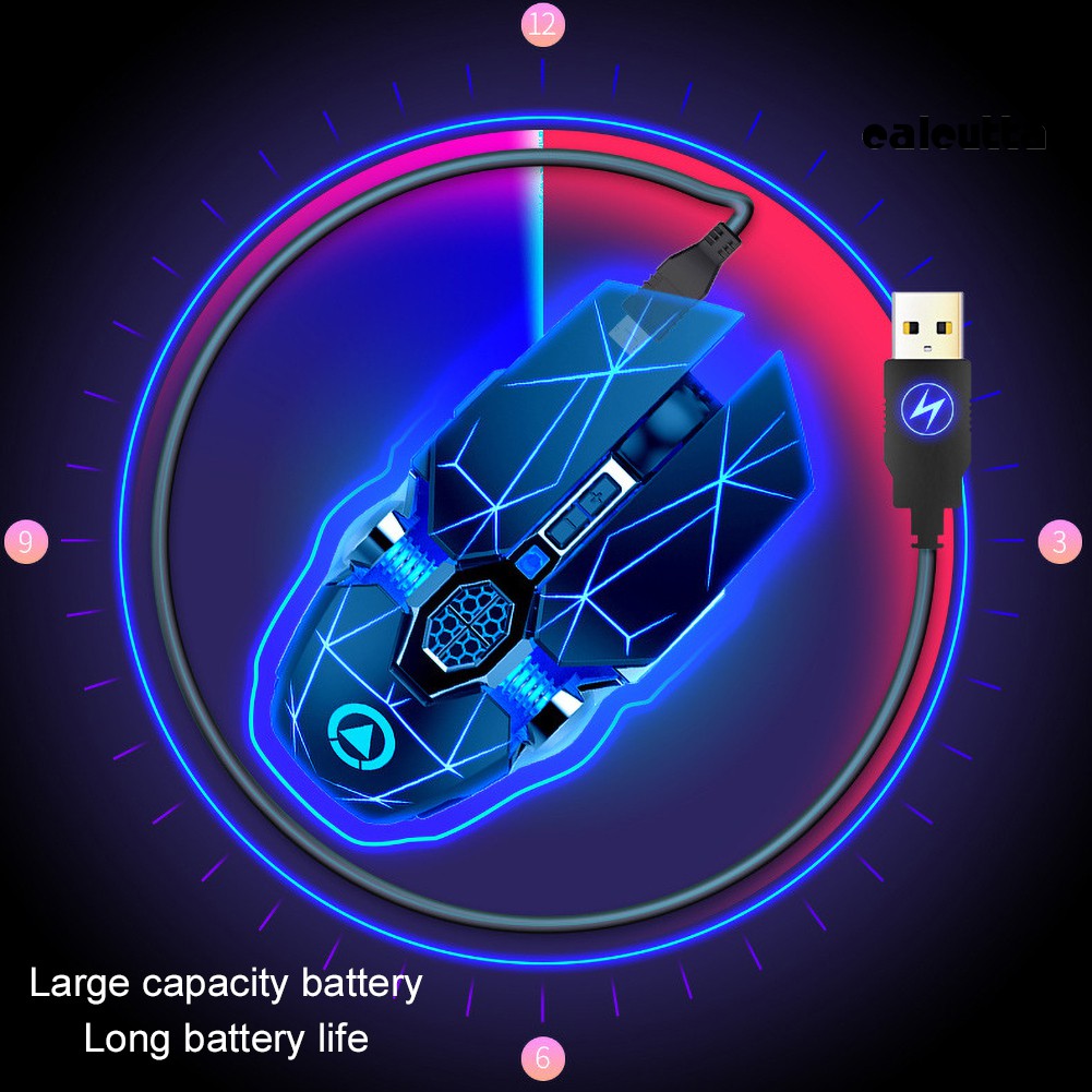 Chuột Gaming Không Dây A7 2.4g