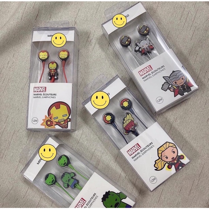 Tai Nghe Điện Thoại Có Dây MINI.SO MARVEL - LITTLE KOREA
