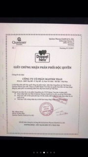 Vitamin cho bà bầu Doppelherz Vital Pregna