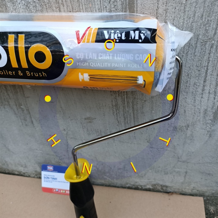 Cọ lăn sơn Việt Mỹ Apollo 9IN